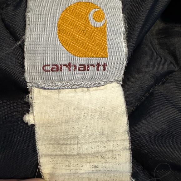 Vintage Carhartt Arctic Jacket w/ Hood Black Size XL - Picture 5 of 7